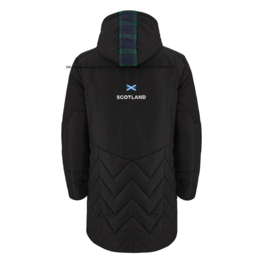 2023-2024 Scotland Rugby Stadium Parka Jacket (Black)_1
