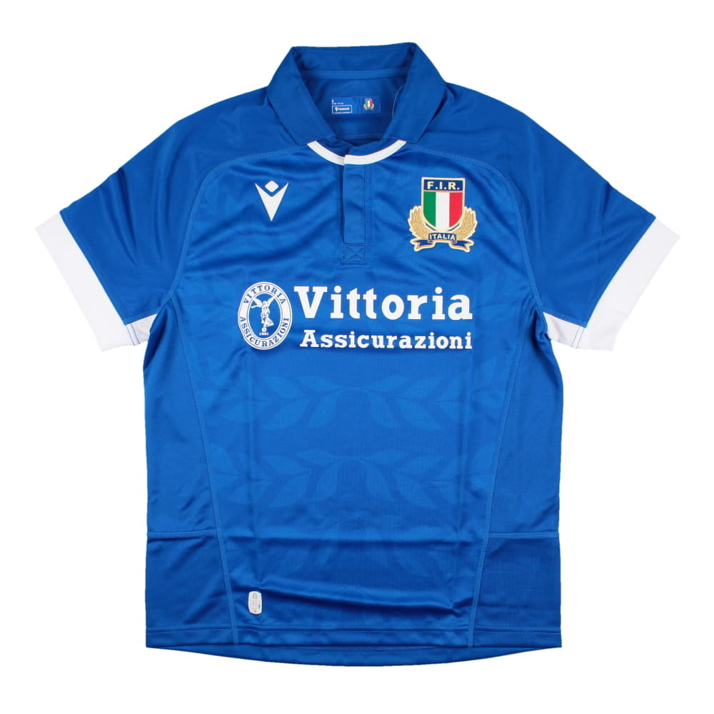 2023-2024 Italy Rugby Home Replica Shirt Product - Football Shirts Macron   