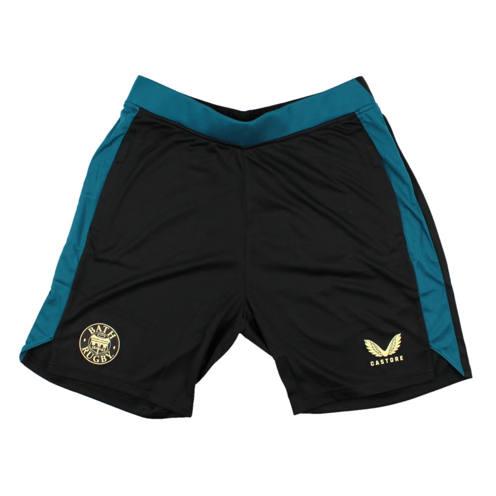 2023-2024 Bath Rugby Gym Shorts (Black) Product - Shorts Castore   
