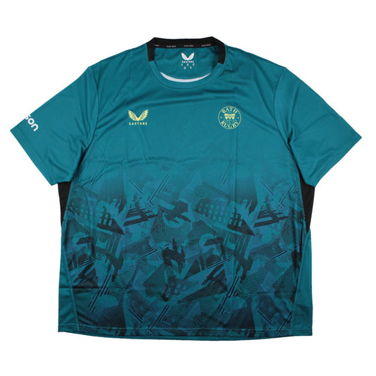2023-2024 Bath Rugby Training Tee (Blue)_0