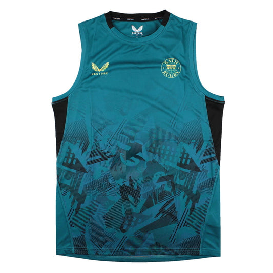 2023-2024 Bath Rugby Training Vest (Blue)_0