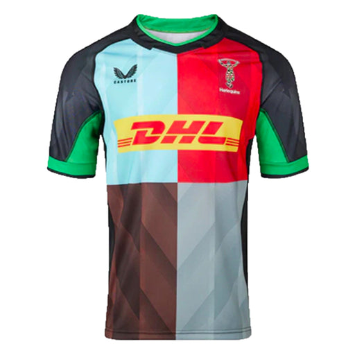 2023-2024 Harlequins Home Rugby Shirt Product - Football Shirts Castore   