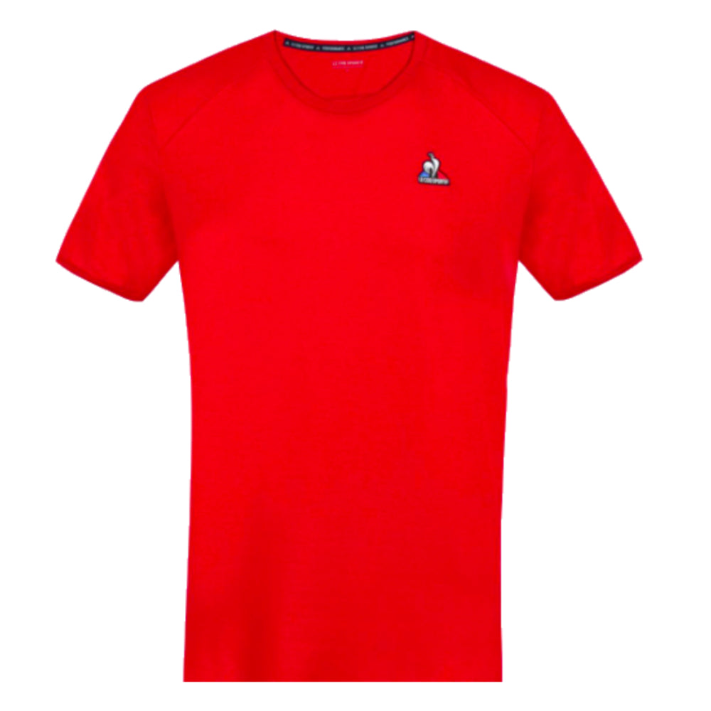 2023-2024 France Rugby Training Tee (Red) Product - Training Shirts Le Coq Sportif   