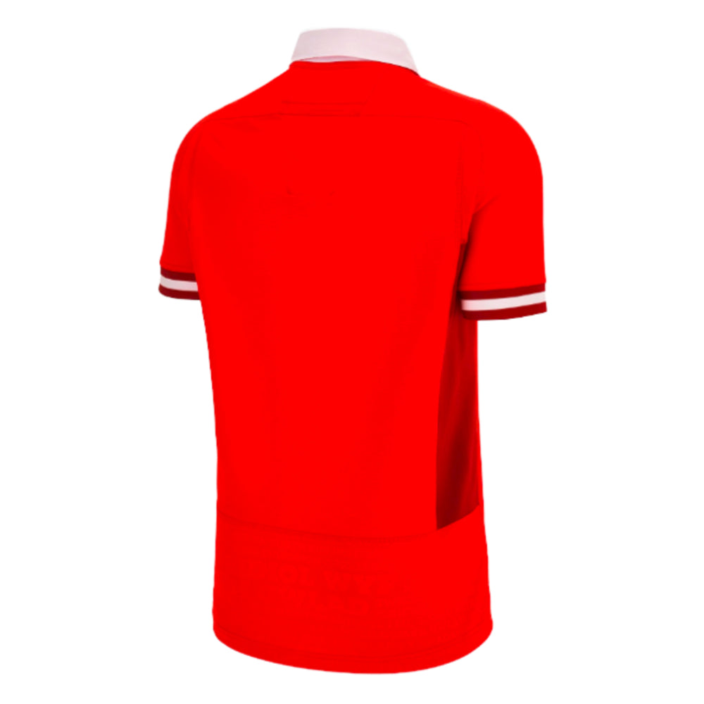 Wales RWC 2023 Home Welsh Rugby Shirt Special Edition Product - Football Shirts Macron   
