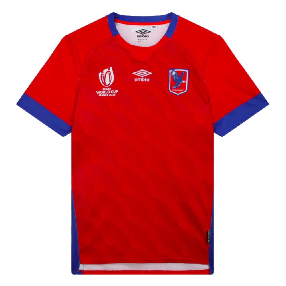 2023 Chile RWC Rugby Home Shirt Product - Football Shirts Umbro   