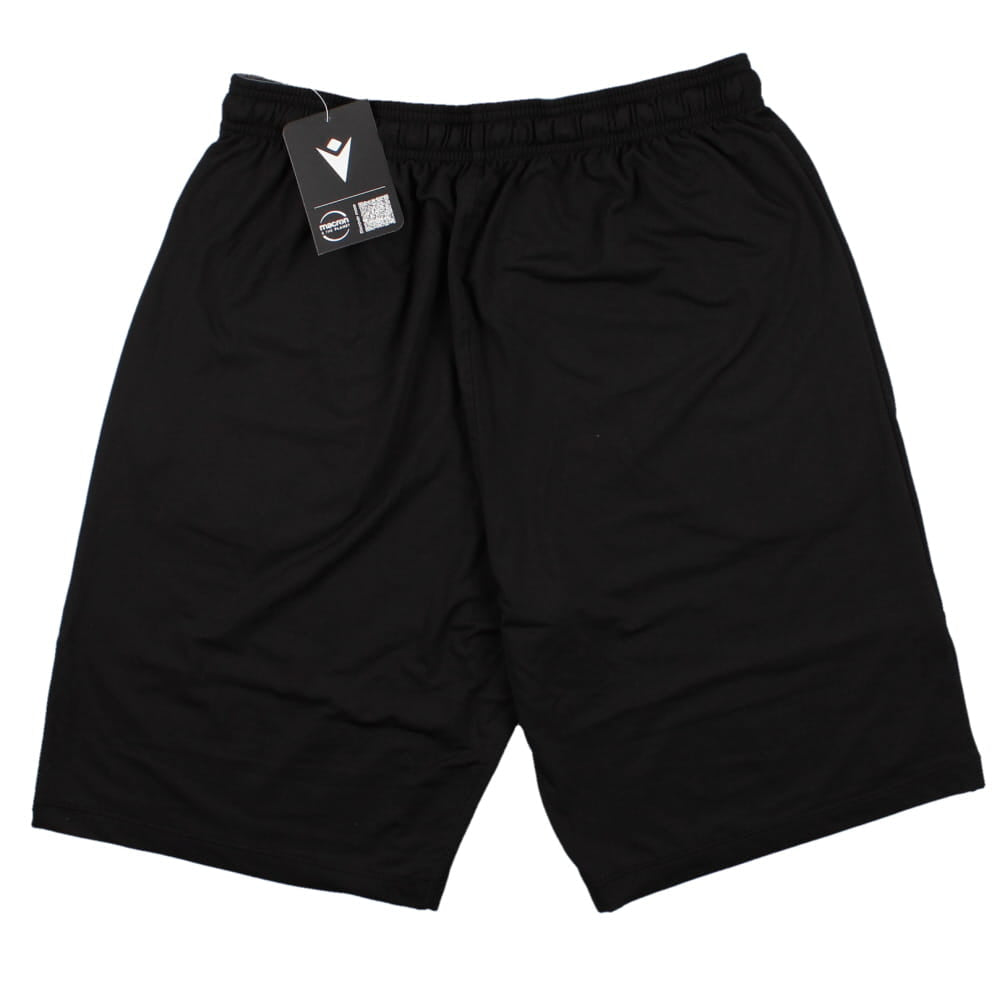 2023-2024 Samoa Rugby Micro Bermuda Shorts (Black) Product - Shorts Macron   