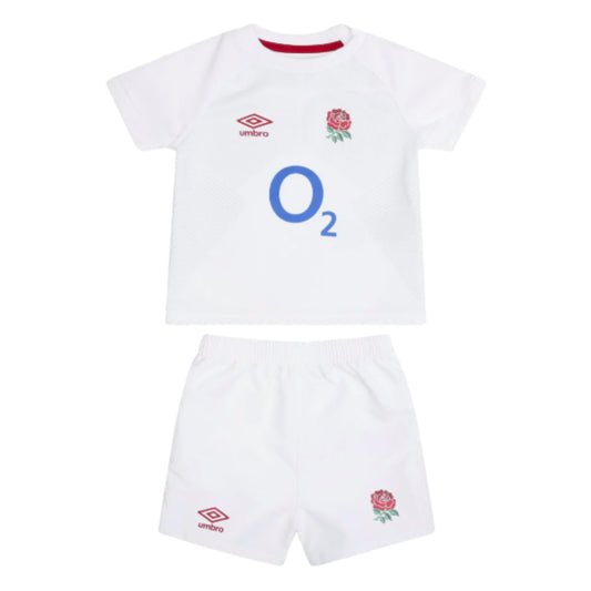 2023-2024 England Rugby Home Replica Baby Kit_0