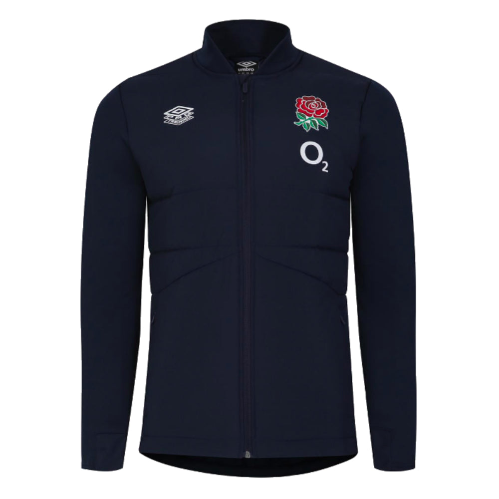 2023-2024 England Rugby Thermal Jacket (Navy Blazer) Product - Jackets Umbro   