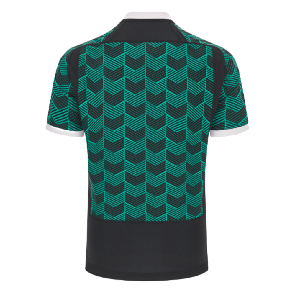 2023-2024 Wales Rugby Training Shirt (Turquoise) Product - Training Shirts Macron   
