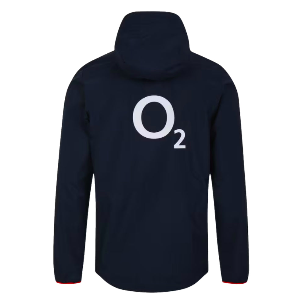 2023-2024 England Rugby Shower Jacket (Navy) Product - Jackets Macron   