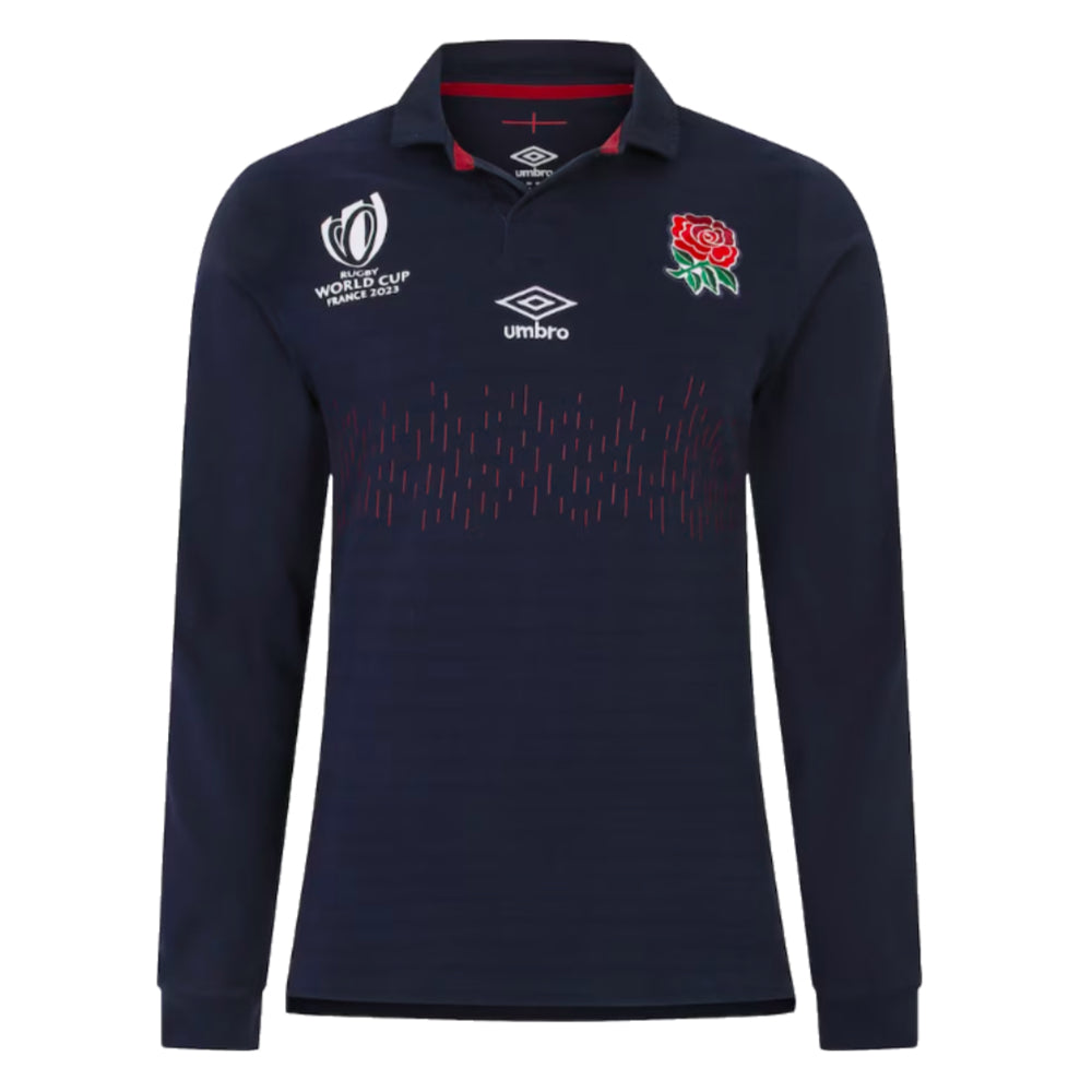 England RWC 2023 Alternate Rugby LS Classic Shirt Product - Football Shirts Umbro   