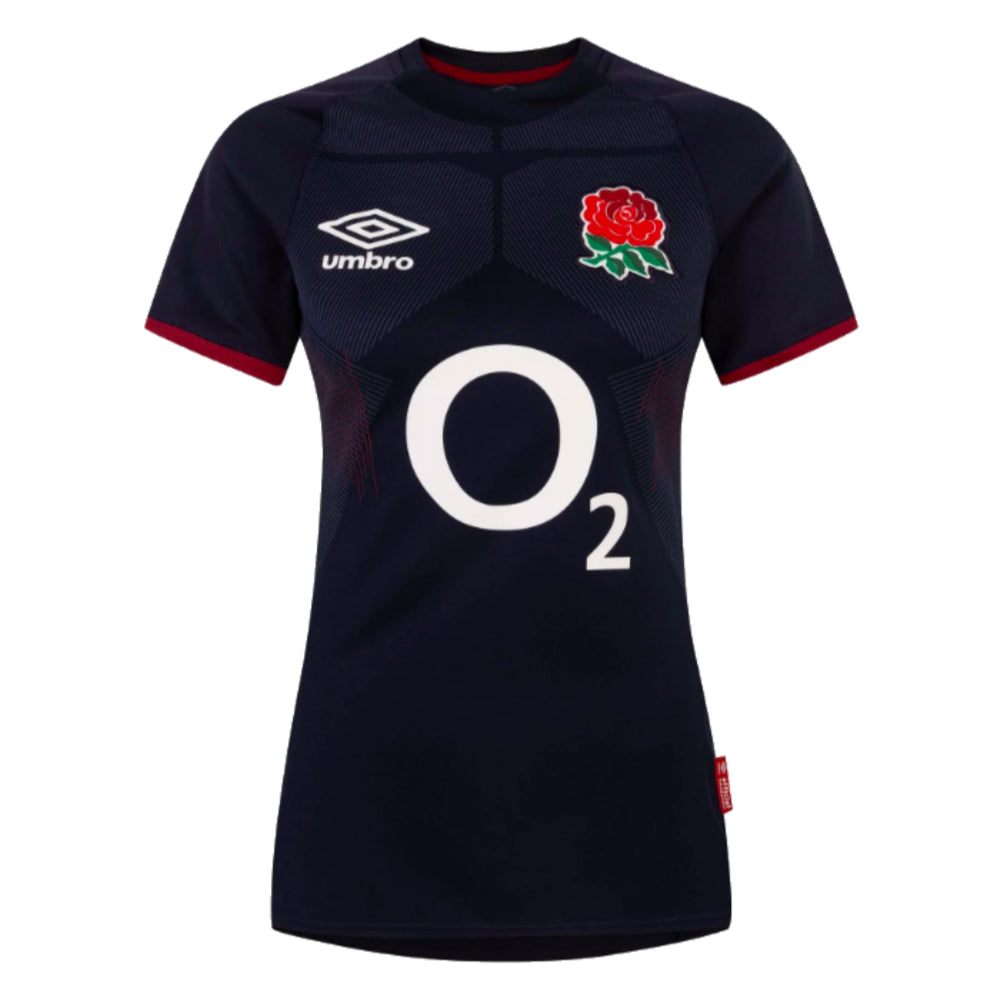 2023-2024 England Rugby Alternate Shirt (Ladies) Product - Football Shirts Umbro   