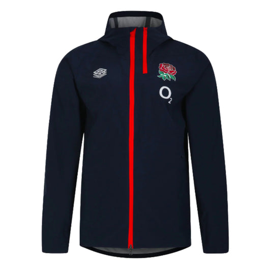 2023-2024 England Rugby Rain Jacket (Navy Blazer)_0
