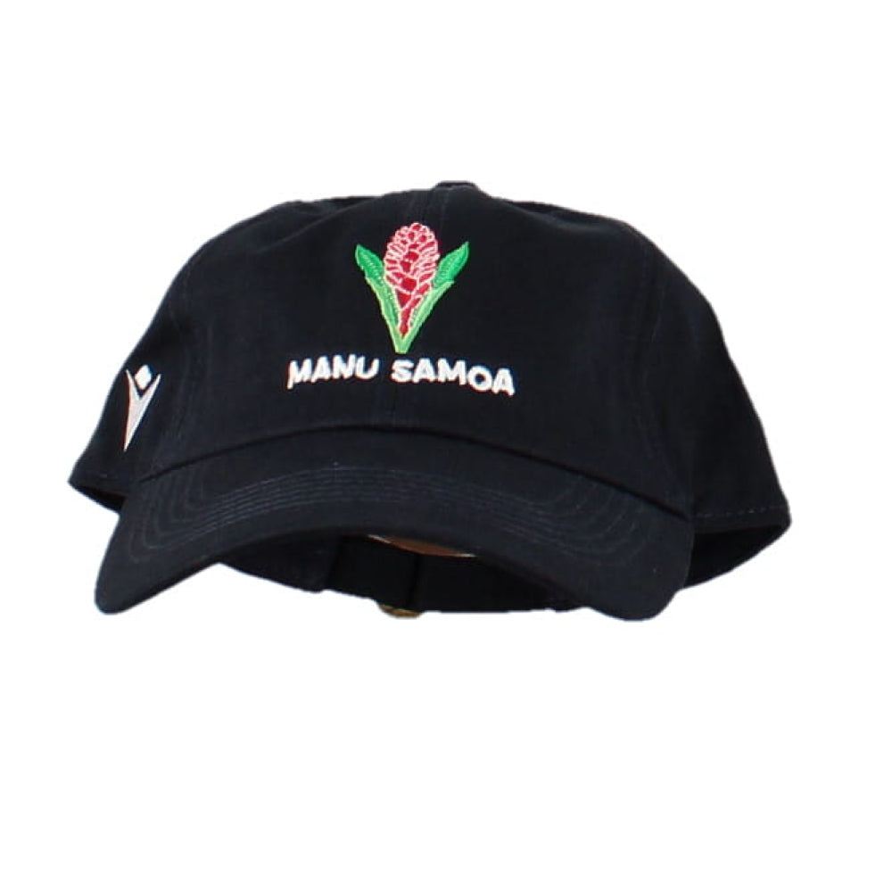 2023-2024 Samoa Rugby Baseball Cap (Navy) Product - Headwear Macron   
