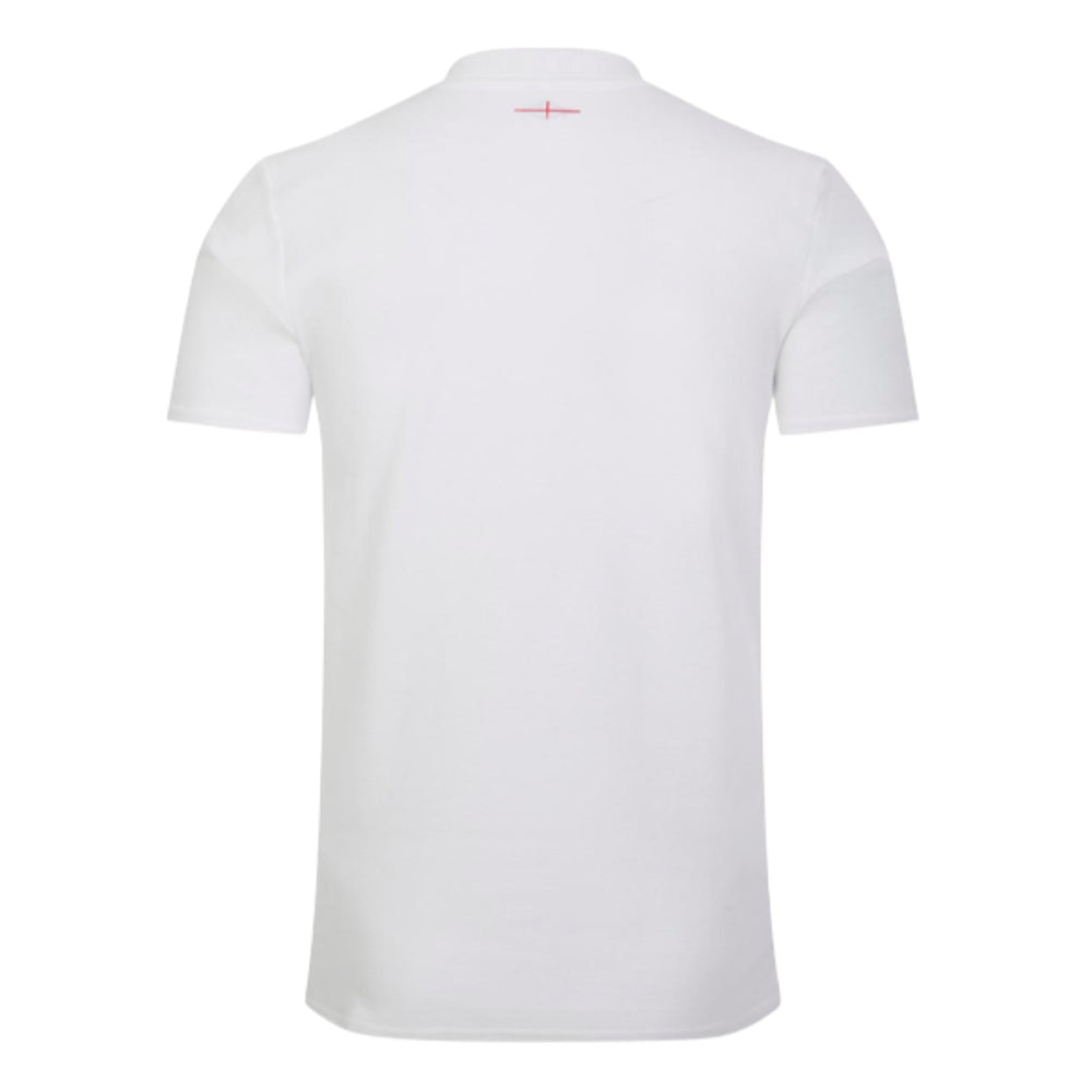 2023-2024 England Rugby CVC Polo (Brilliant White) Product - Polo Shirts Umbro   