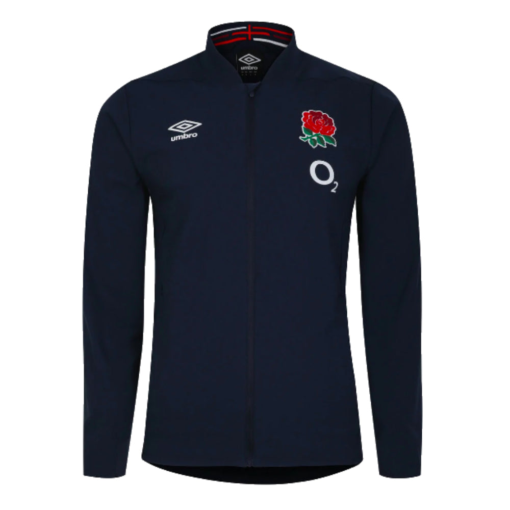 2023-2024 England Rugby Anthem Jacket (Nazy Blazer) Product - Jackets Umbro   