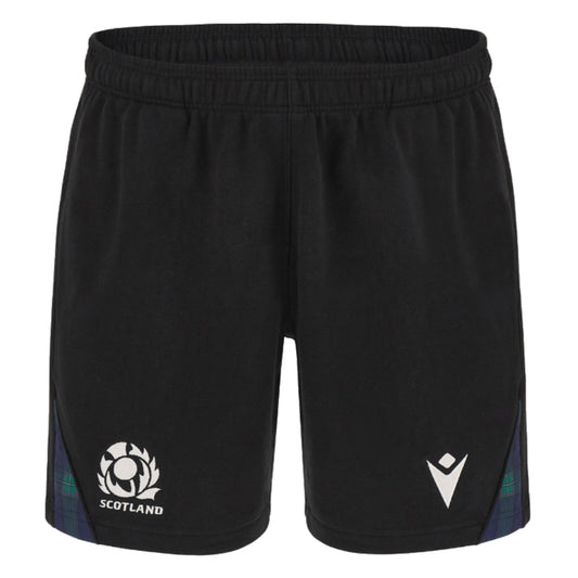 2023-2024 Scotland Rugby Travel Cotton Shorts (Black)_0