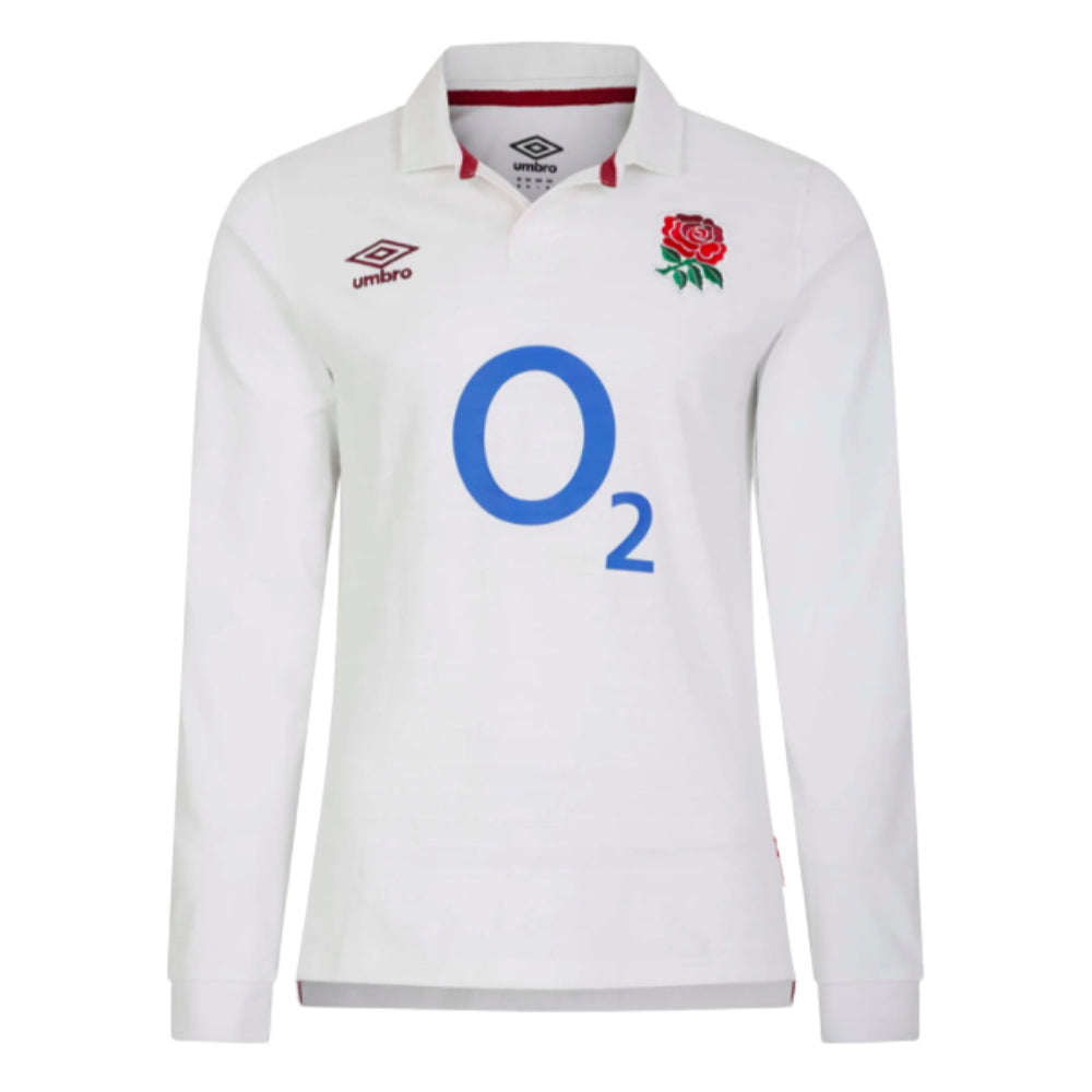 2023-2024 England Rugby Home LS Classic Jersey Product - Football Shirts Umbro   