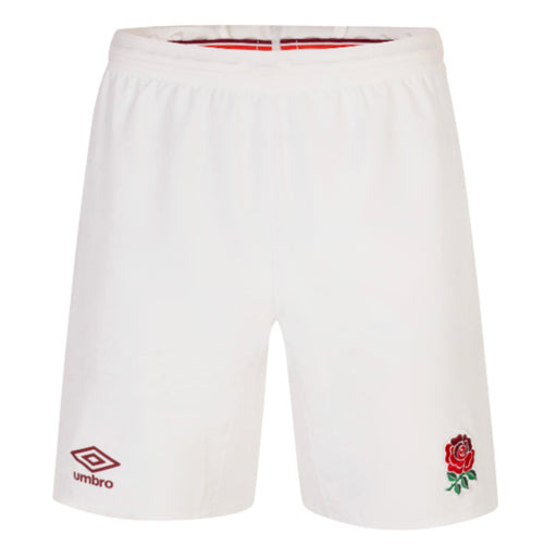 2023-2024 England Rugby Home Replica Shorts (White) Product - Shorts Umbro   