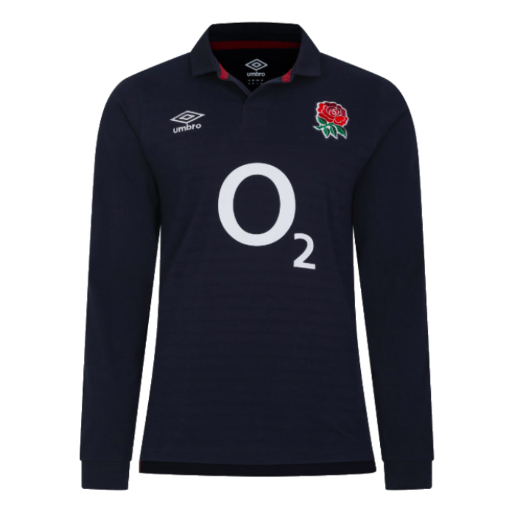 2023-2024 England Rugby Alternate LS Classic Jersey (Kids) Product - Football Shirts Umbro   
