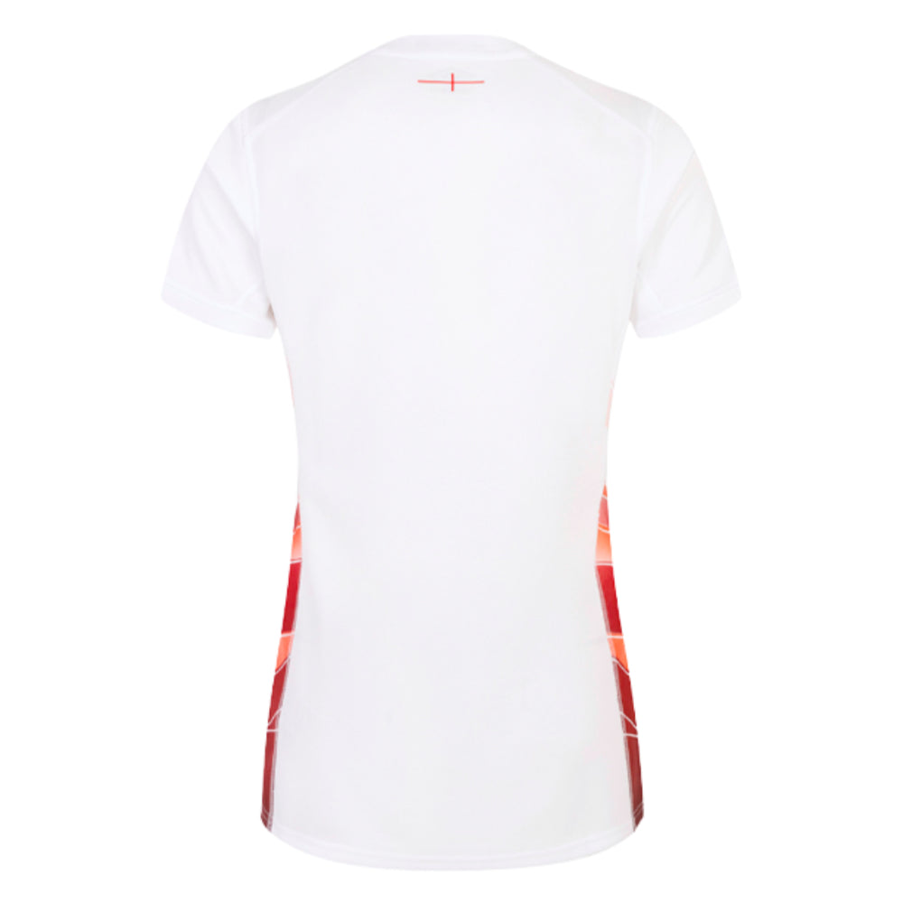 2023-2024 England Rugby Red Roses Rugby Jersey (Ladies) (Johnson 4)