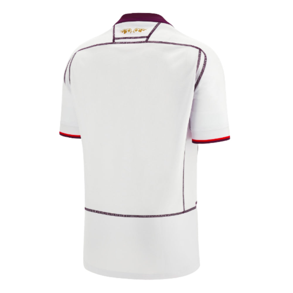 2023-2024 Georgia Rugby Replica Away Shirt Product - Football Shirts Macron   