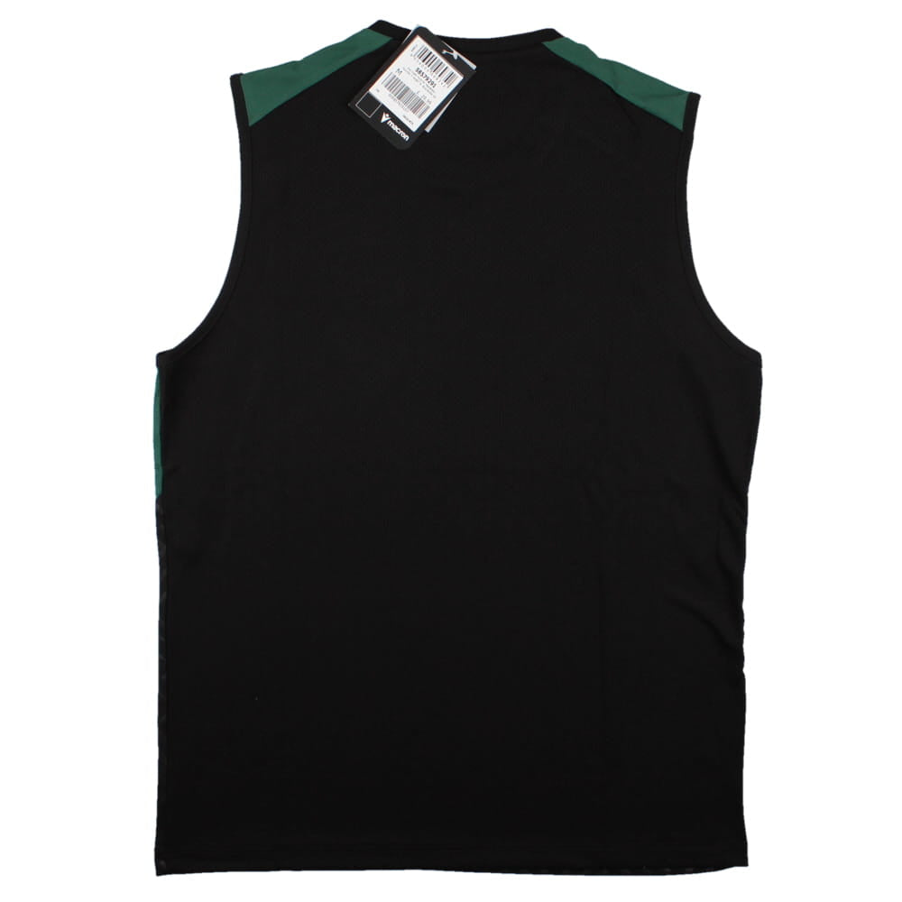 2023-2024 Newcastle Falcons Sleeveless Rugby Tee (Black) Product - Sleeveless Macron   