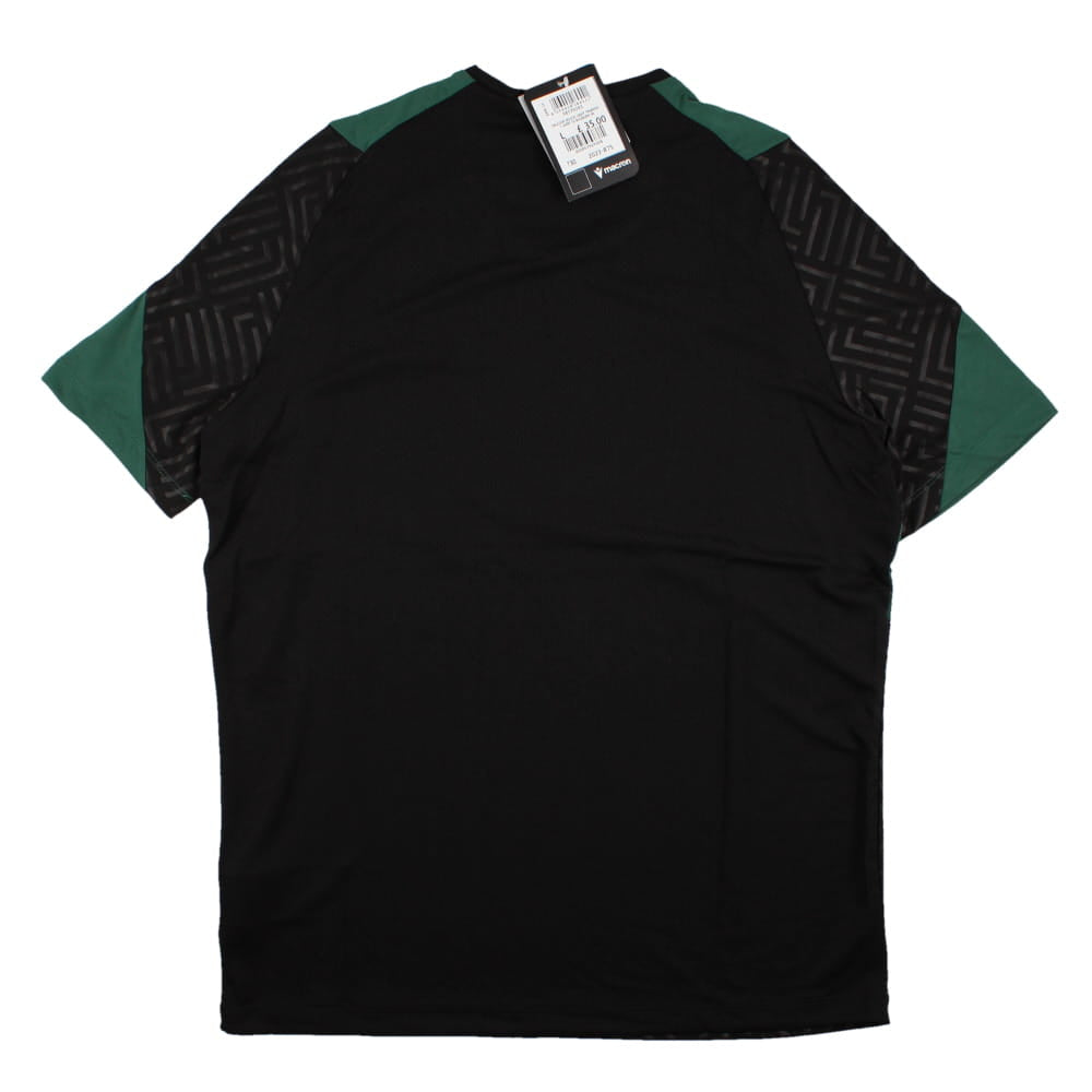 2023-2024 Newcastle Falcons Light Training T-Shirt (Black) Product - Training Shirts Macron   