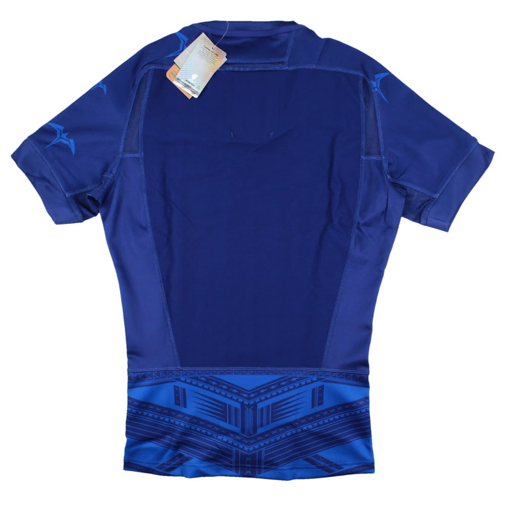 Samoa RWC 2023 Away Rugby Body Fit Shirt (Your Name) Product - Hero Shirts Macron   