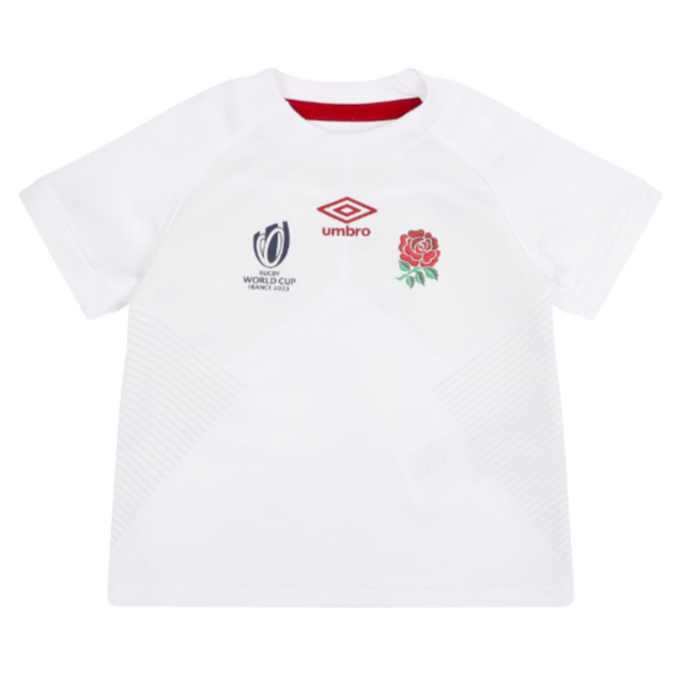 England RWC 2023 Home Replica Rugby Baby Kit Product - Football Shirts Umbro   