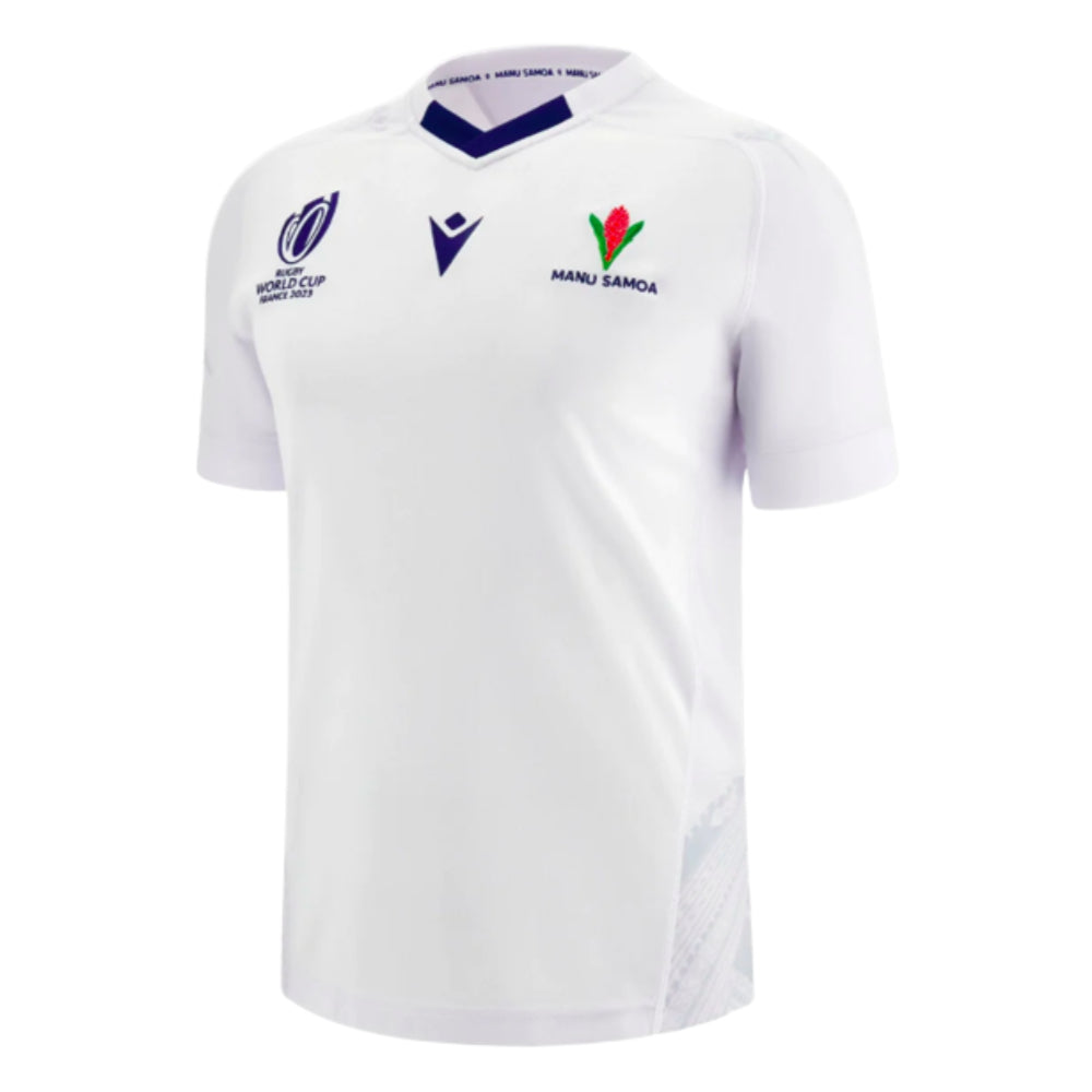 2023-2024 Samoa Away Rugby Replica Shirt (Kids) Product - Football Shirts Macron   