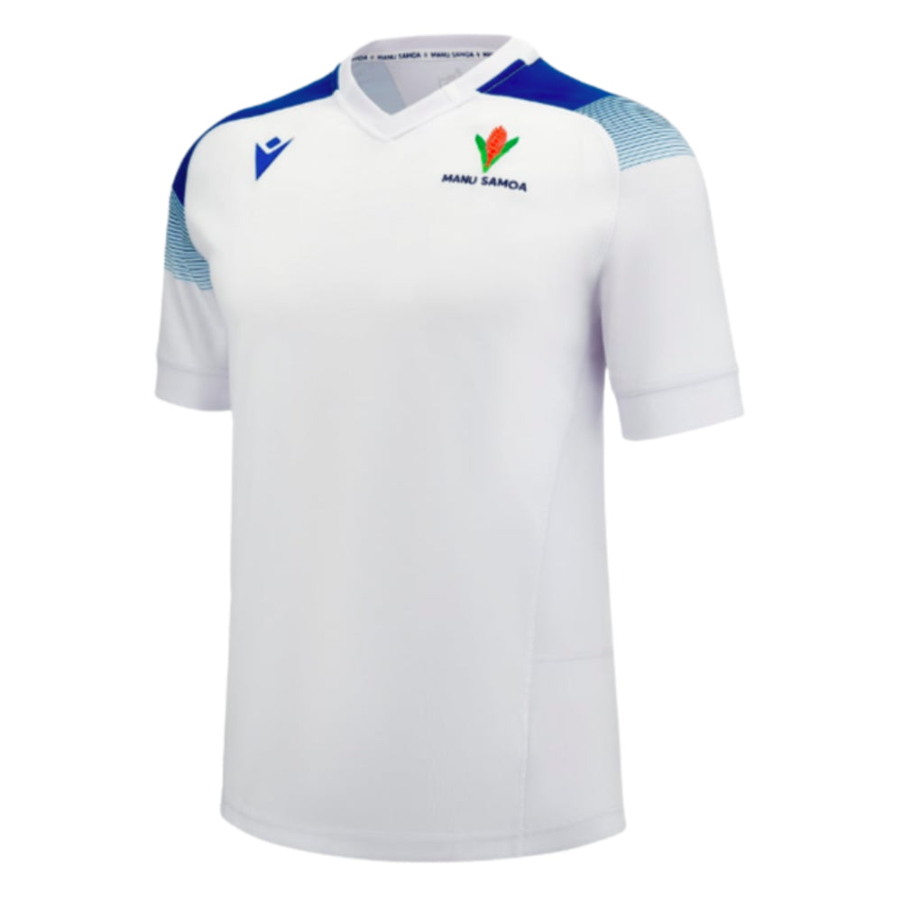2023-2024 Samoa Rugby Away Replica Shirt Product - Football Shirts Macron   