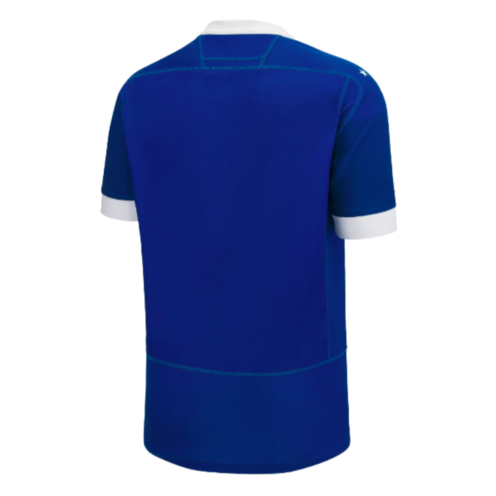 2023-2024 Samoa Home Rugby Poly Replica Shirt Product - Football Shirts Macron   