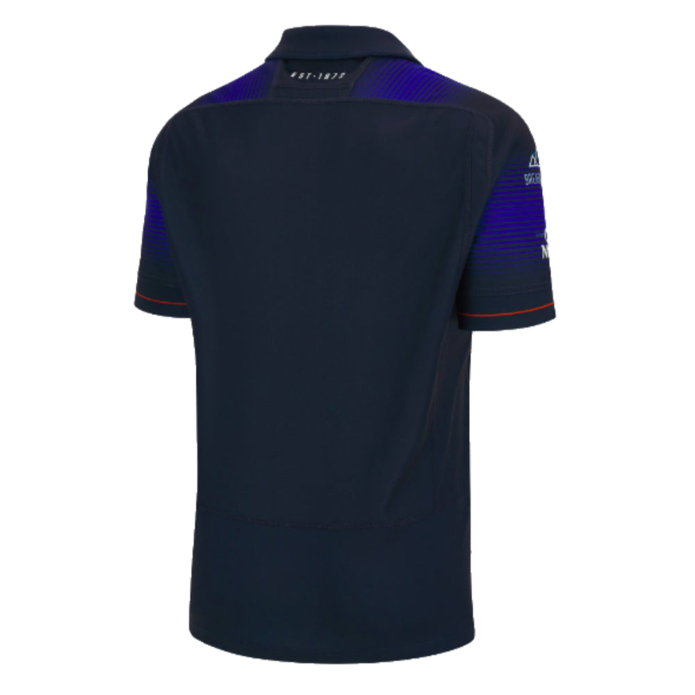 2023-2024 Edinburgh Rugby Home Shirt (Your Name) Product - Hero Shirts Macron   