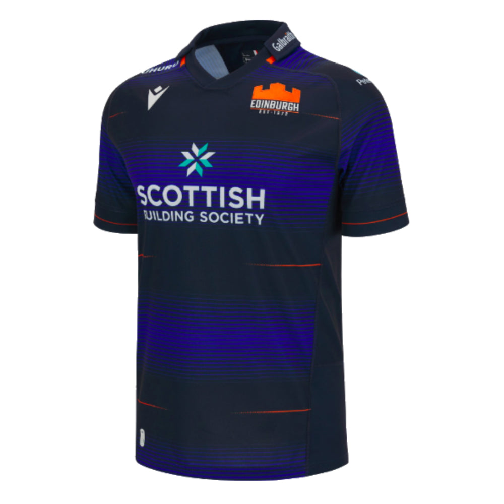 2023-2024 Edinburgh Rugby Home Shirt Product - Football Shirts Macron   