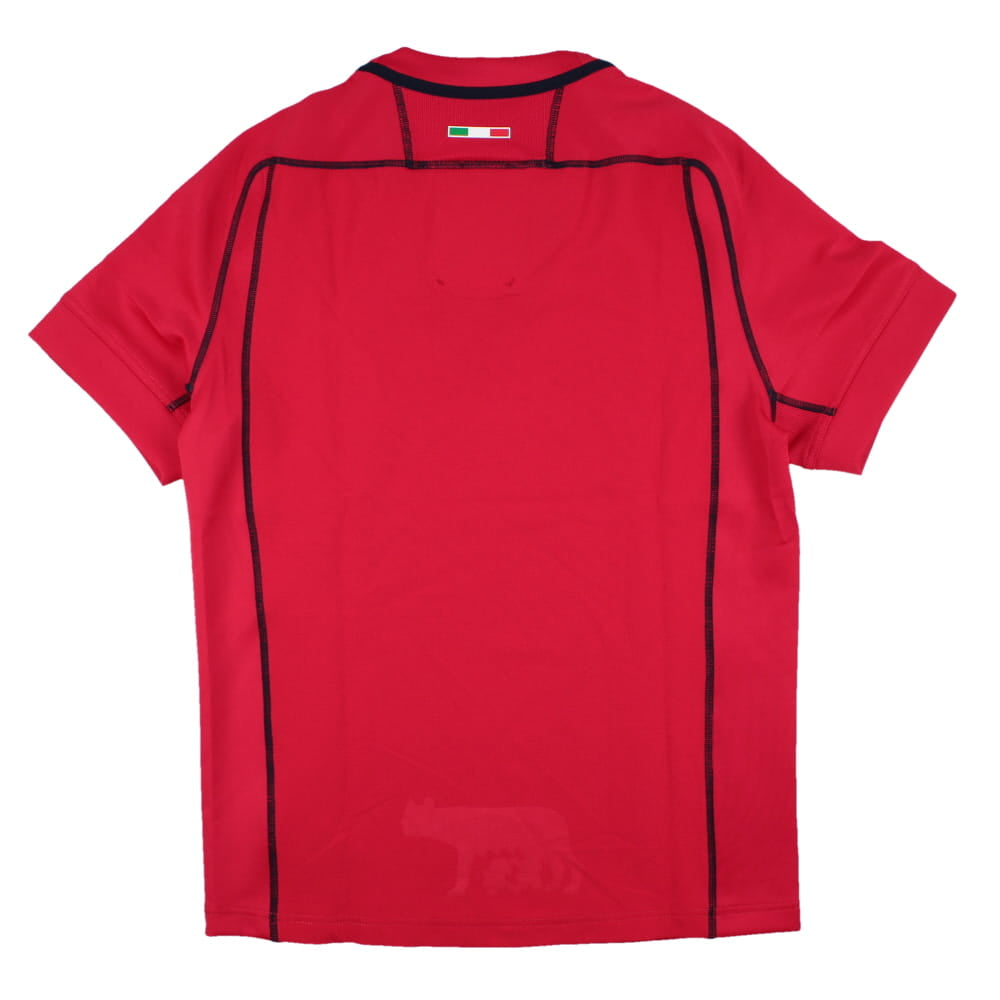 2023-2024 Italy Rugby Training Jersey (Red) (Your Name) Product - Hero Shirts Macron   