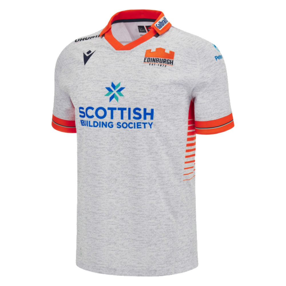 2023-2024 Edinburgh Rugby Away Shirt Product - Football Shirts Macron   