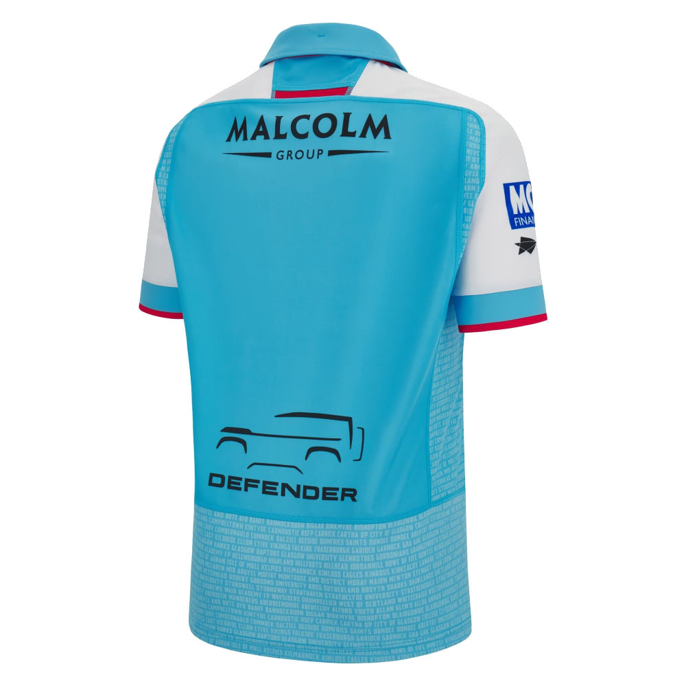 2023-2024 Glasgow Warriors Away Rugby Shirt Product - Football Shirts Macron   