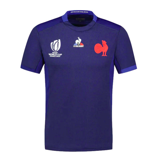 France RWC 2023 Home Rugby Shirt Product - Football Shirts Le Coq Sportif   