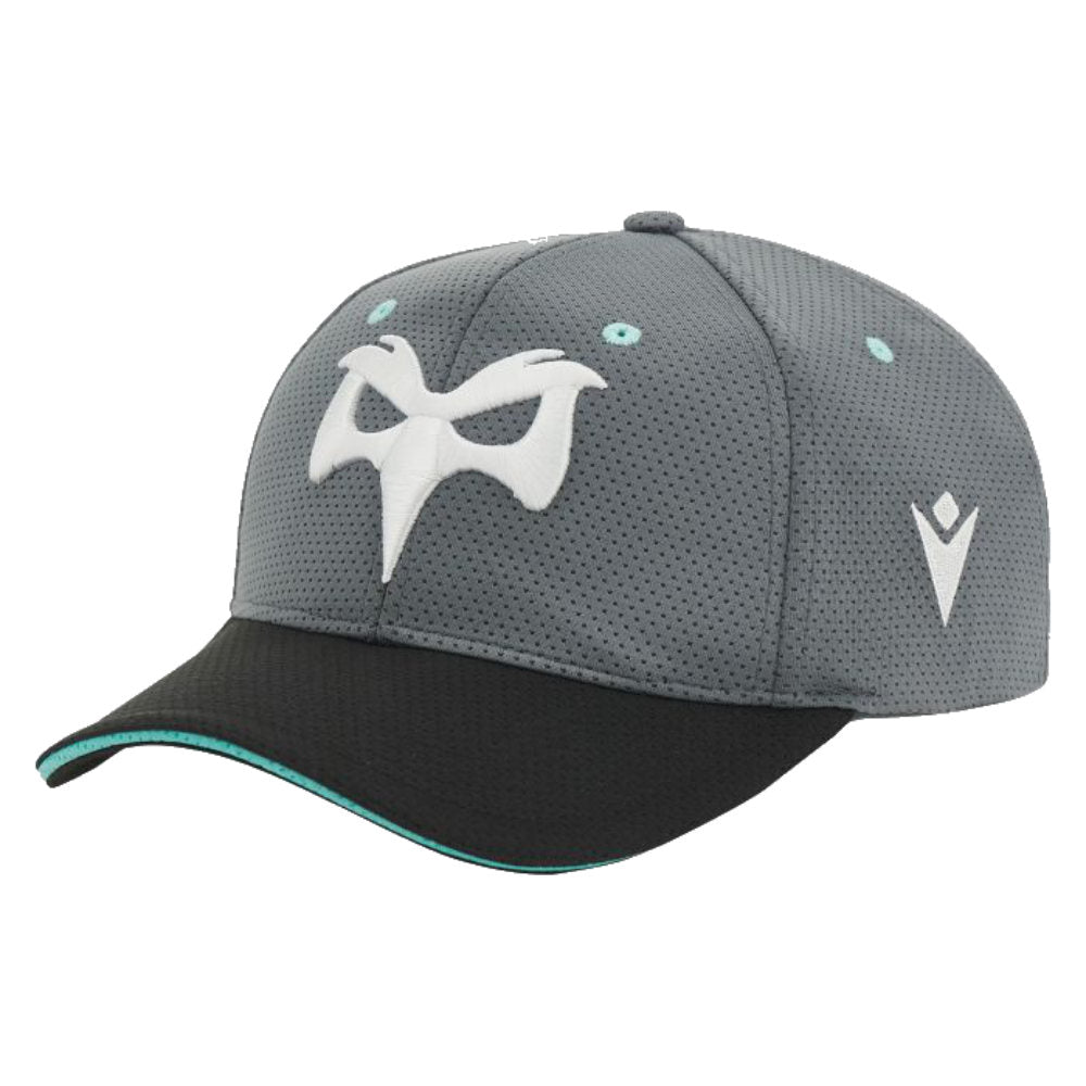 2023-2024 Ospreys Rugby Baseball Cap (Grey) Product - Headwear Macron   