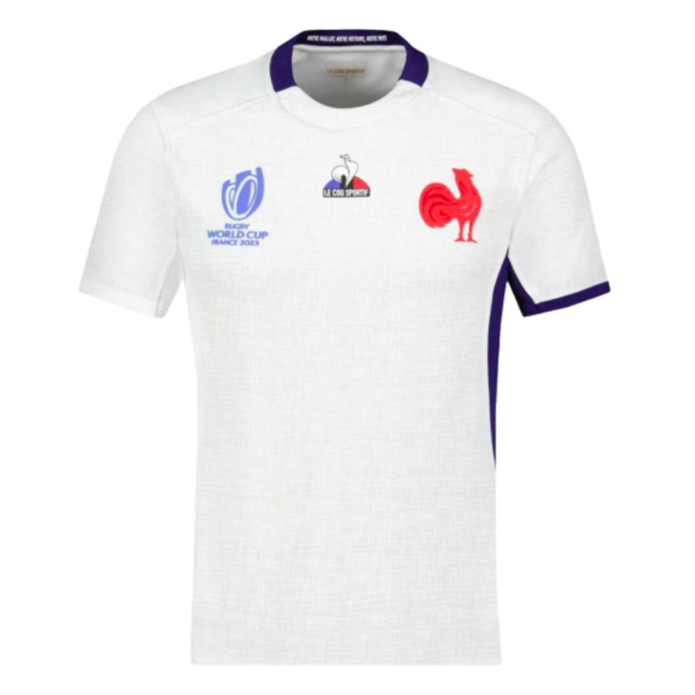 France RWC 2023 Away Rugby Shirt Product - Football Shirts Le Coq Sportif   