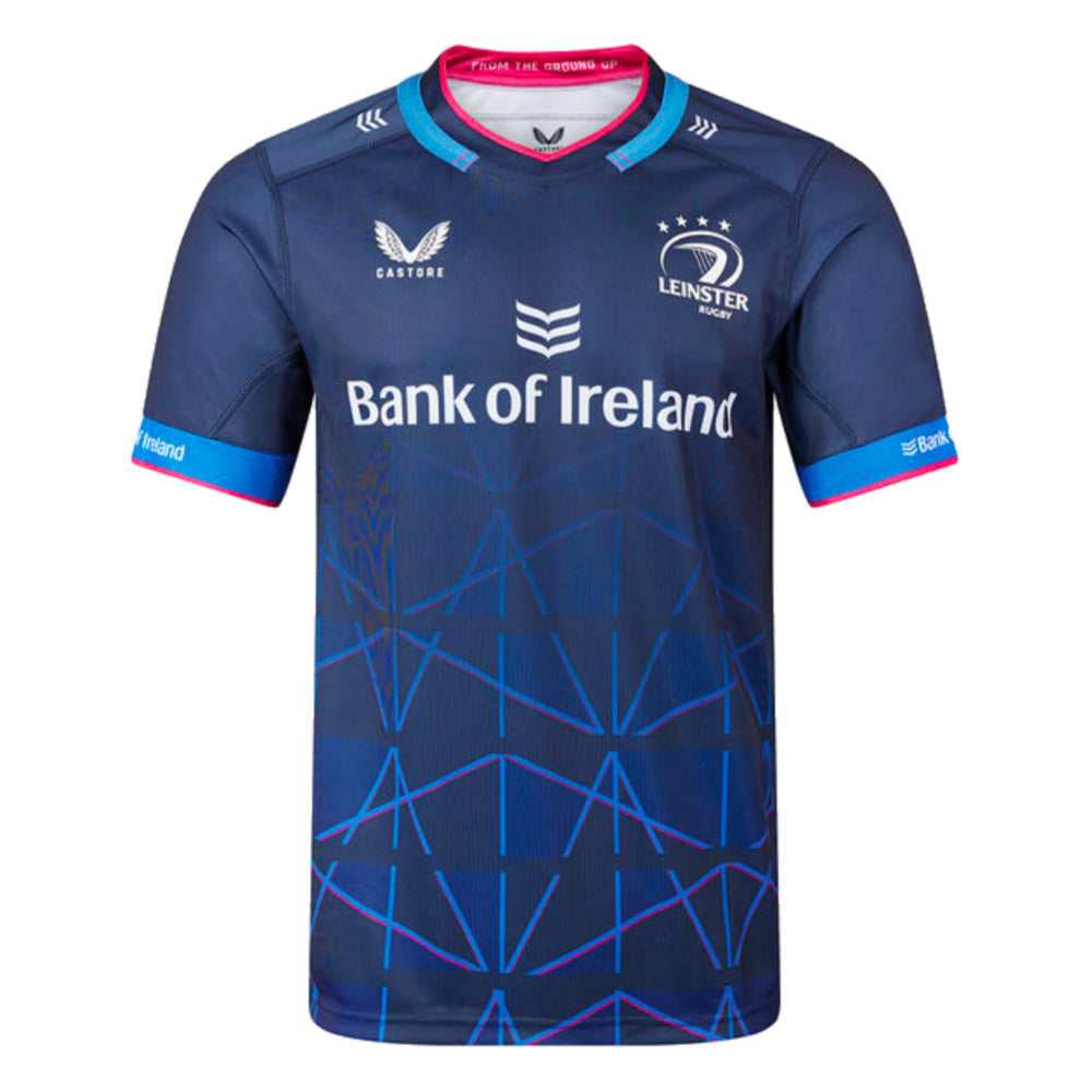 2023-2024 Leinster Replica European Rugby Shirt Product - Football Shirts Castore   