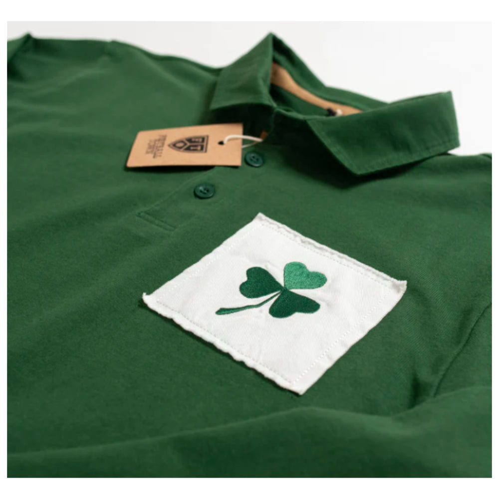 Ireland Shamrock Retro Rugby Jersey Product - Football Shirts Football Town   