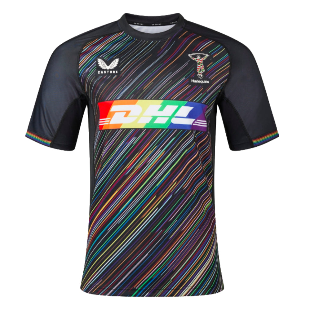 2023-2024 Harlequins Rugby Replica Pride Jersey Product - Football Shirts Castore   