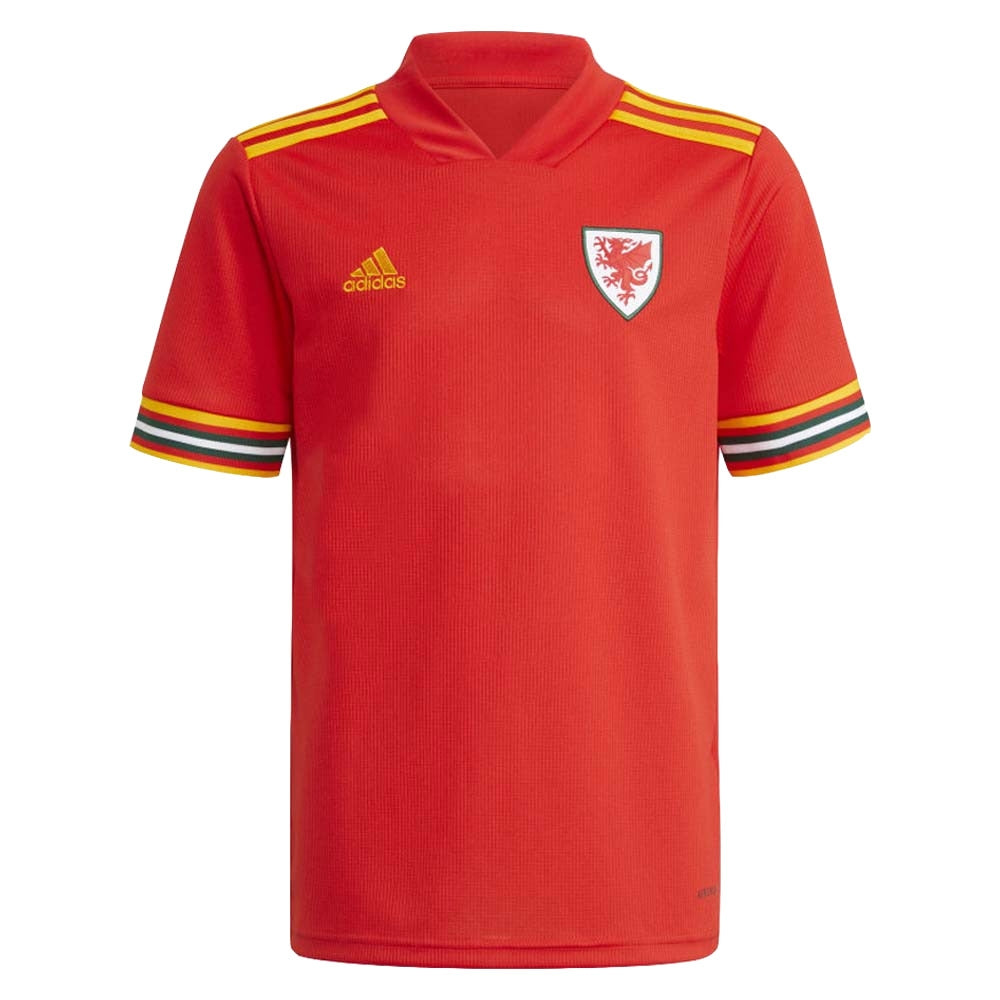 Wales 2020-21 Home Shirt ((Very Good) 3XL) (Your Name) Product - Hero Shirts Adidas   