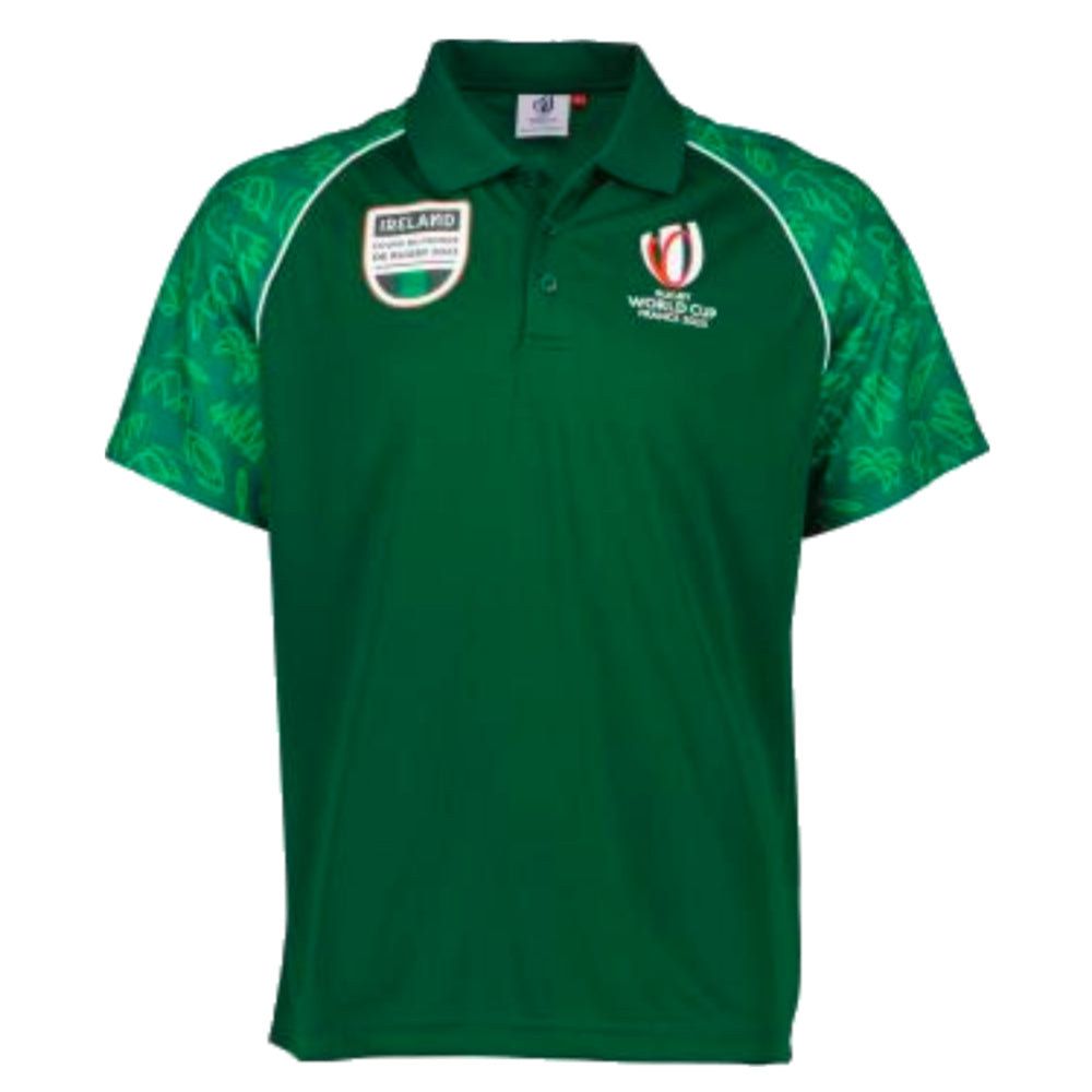 Ireland 2023-2024 Rugby World Cup Polo Shirt (S) (Good) Product - Polo Shirts Sportfolio   