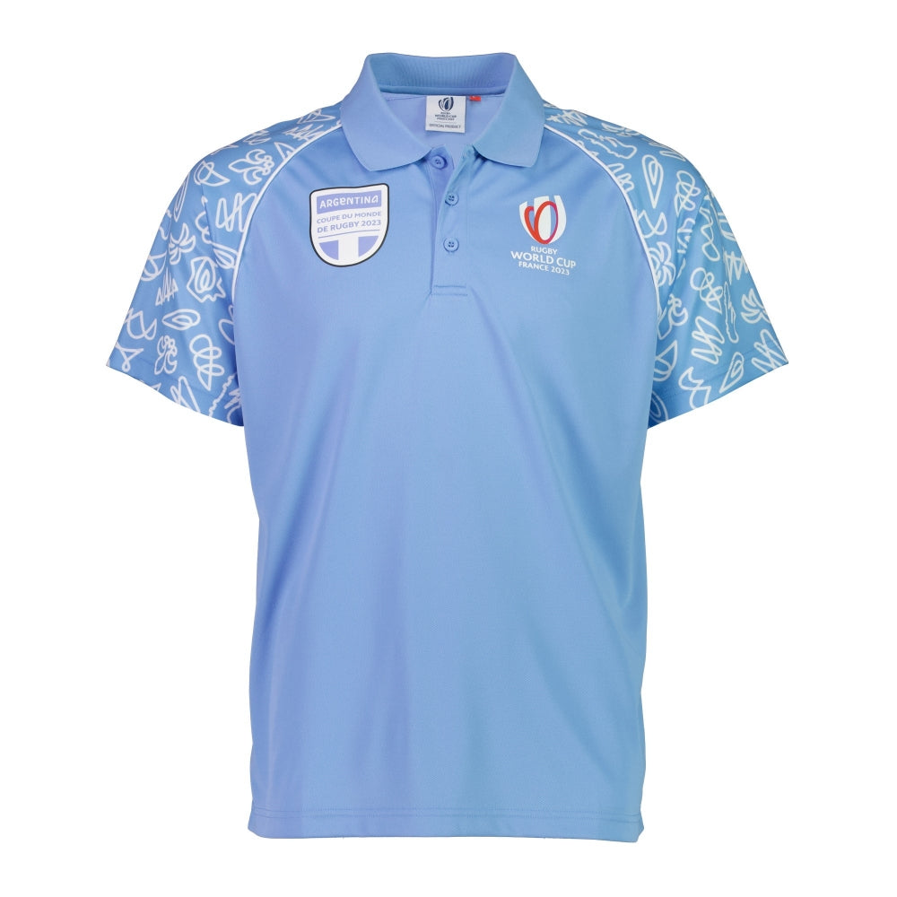 RWC 2023 Argentina Polo - Argentina Blue Product - Polo Shirts Sportfolio   