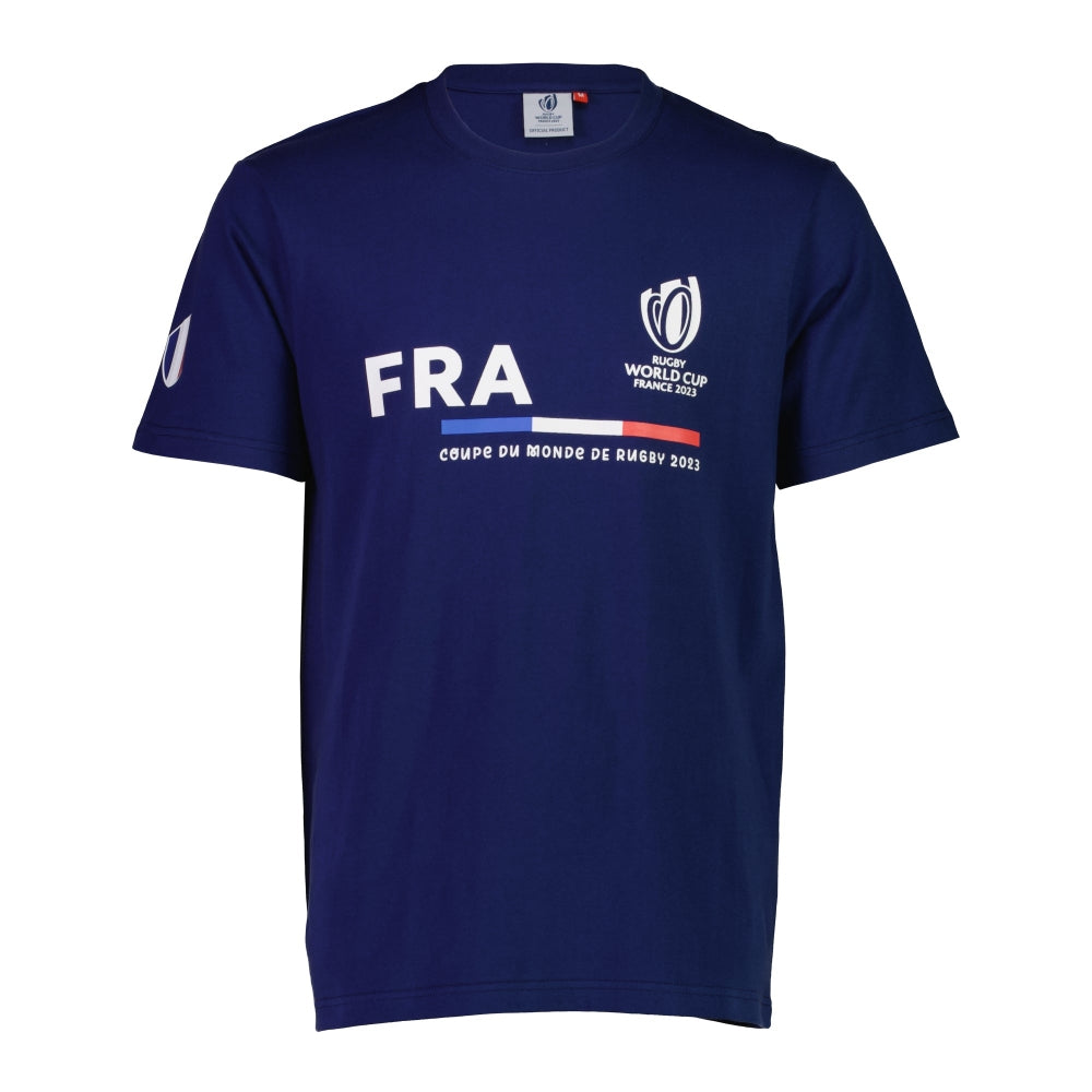 RWC 2023 France Supporter T-shirt - Navy Product - Training Tops Sportfolio   