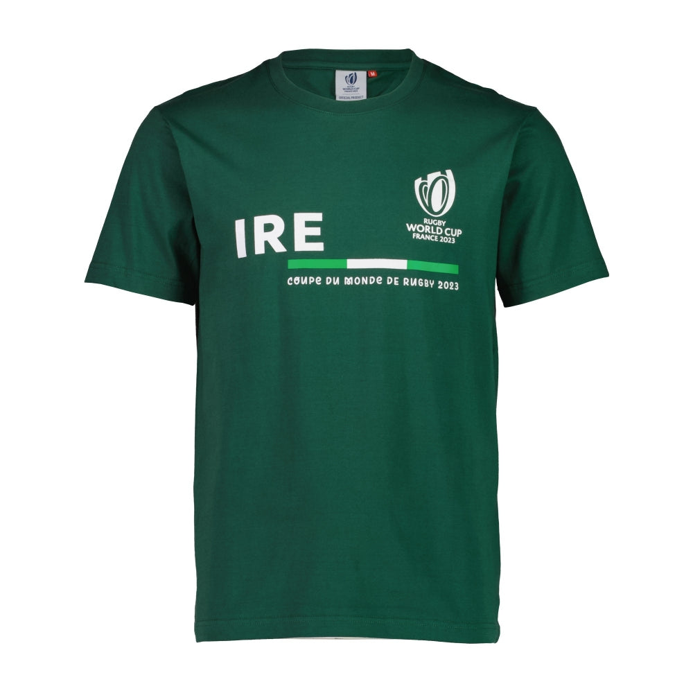 RWC 2023 Ireland Supporter T-shirt - Bottle Green Product - Training Tops Sportfolio   