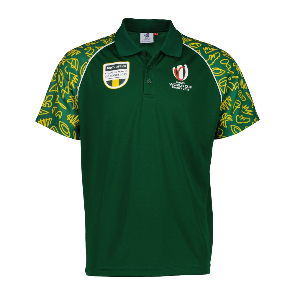 RWC 2023 South Africa Polo - Bottle Green Product - Polo Shirts Sportfolio   